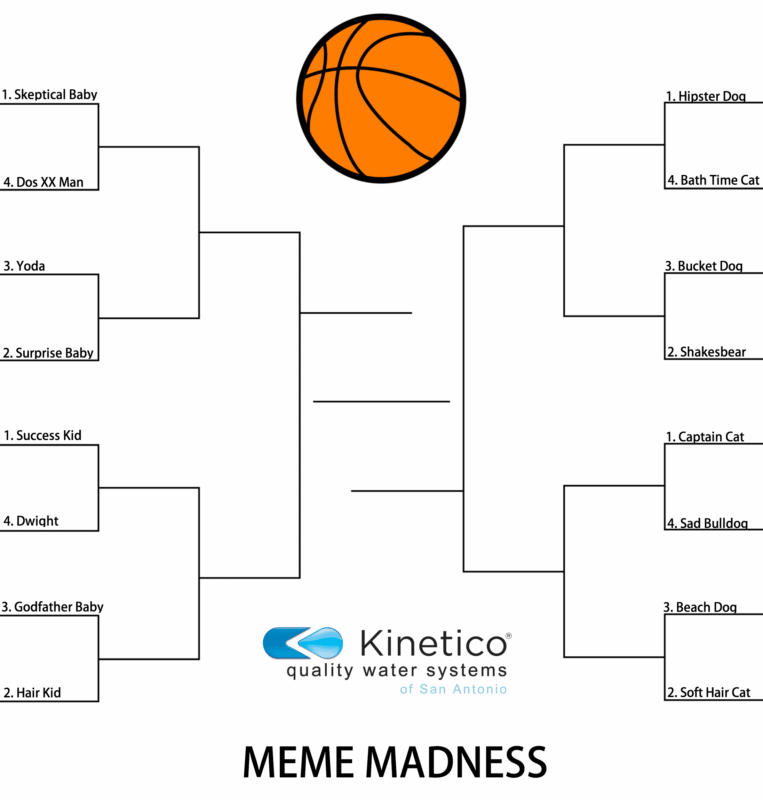kinetico meme madness bracket
