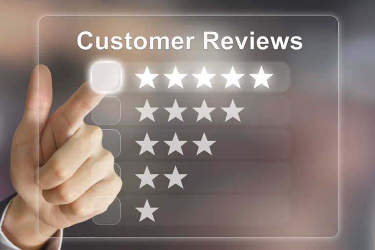 customer reviews graphics