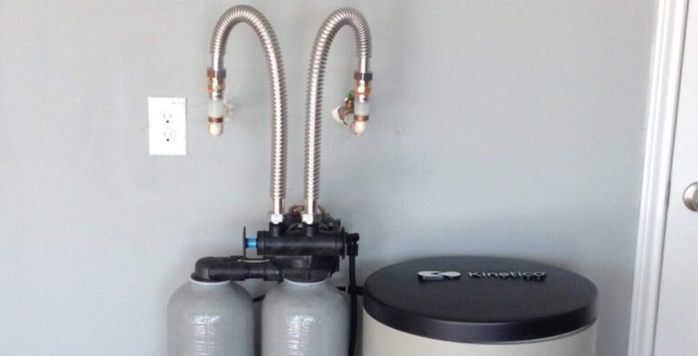 kinetico of san antonio water softener rental installed in a san antonio home