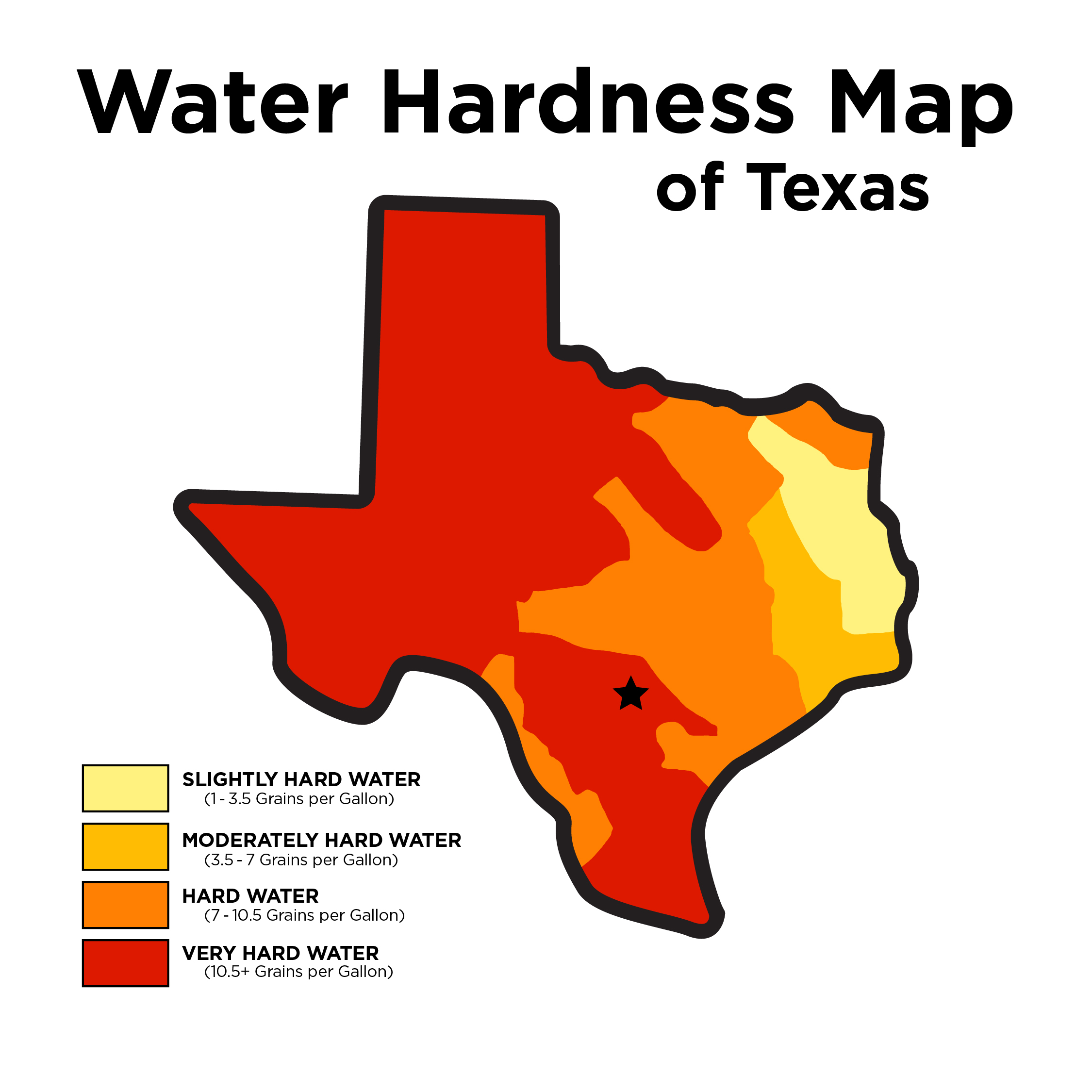 water hardness map of texas