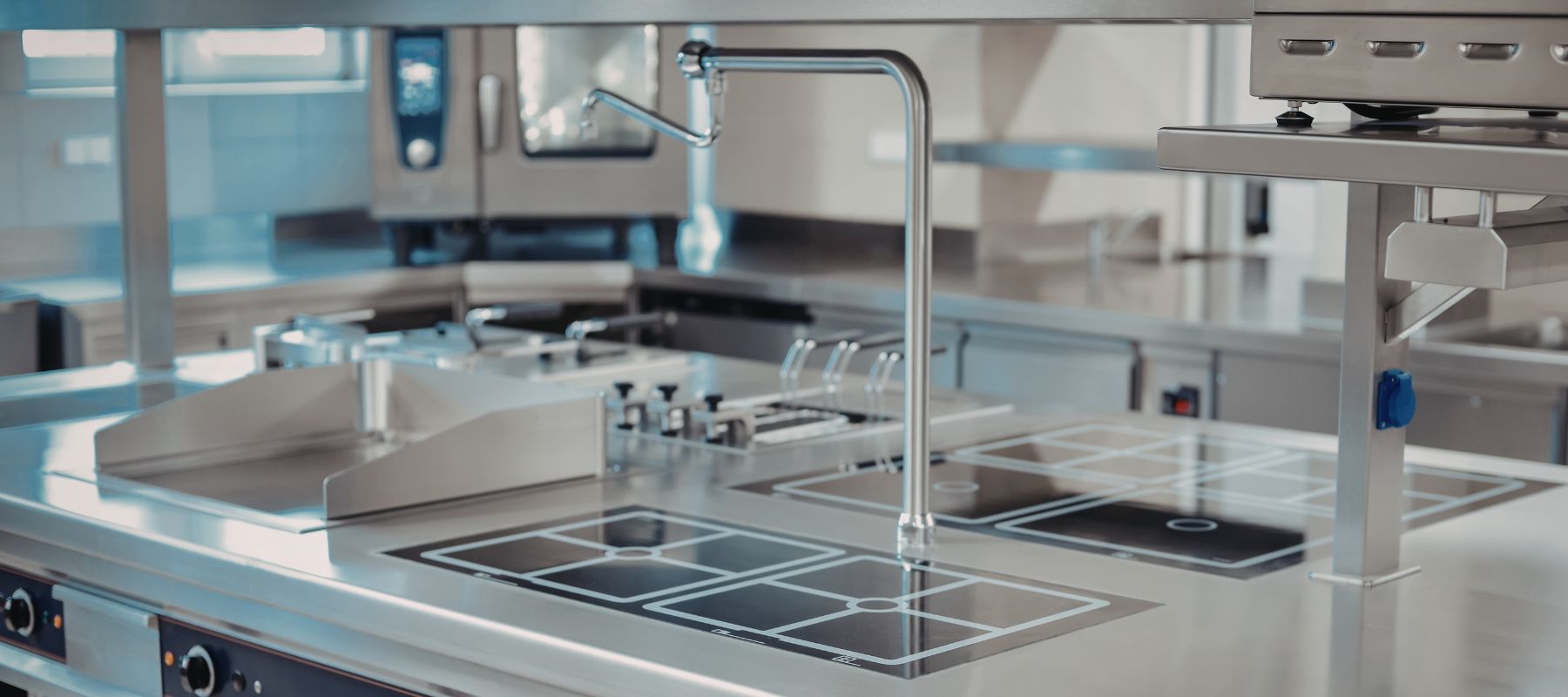 stainless steel kitchen